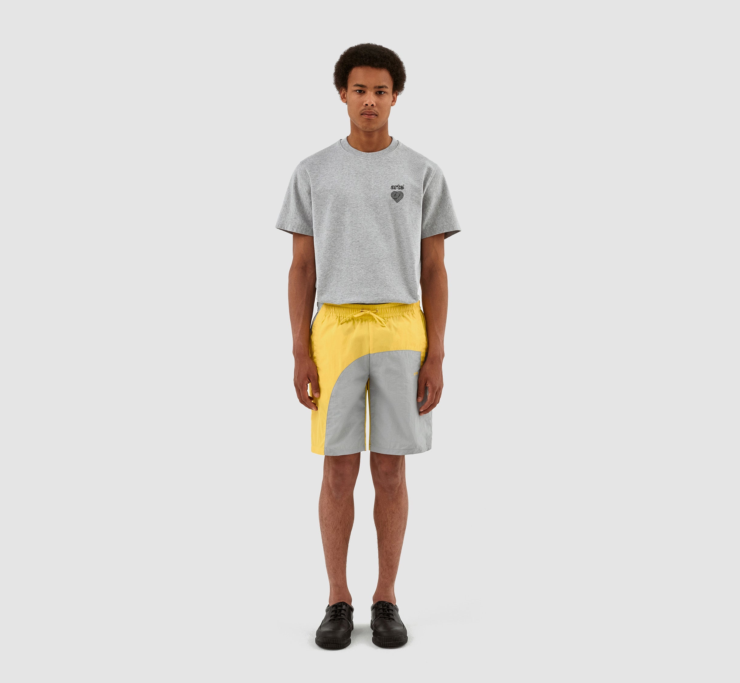 Steiner Shape Shorts - Yellow/Grey
