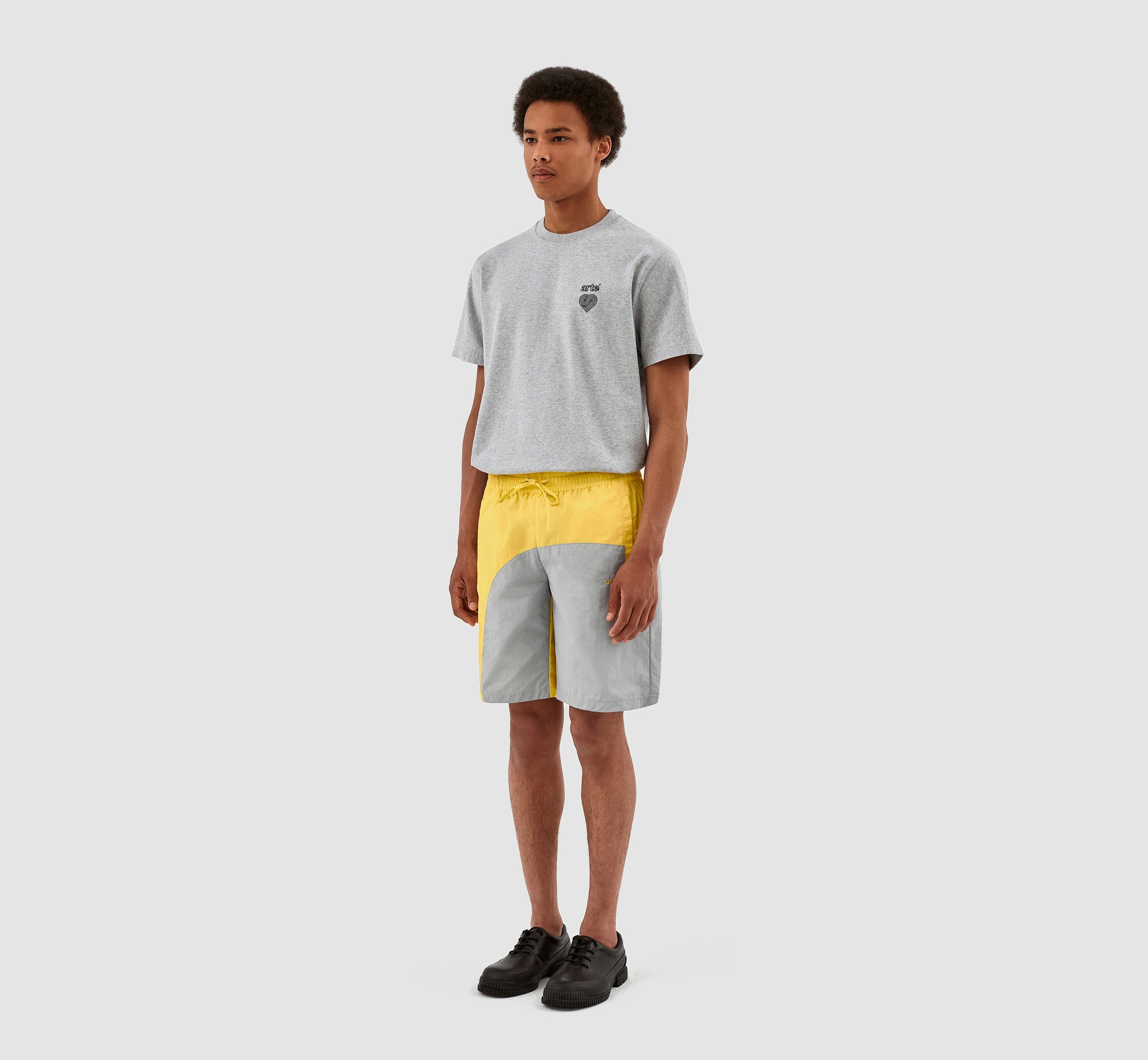 Steiner Shape Shorts - Yellow/Grey