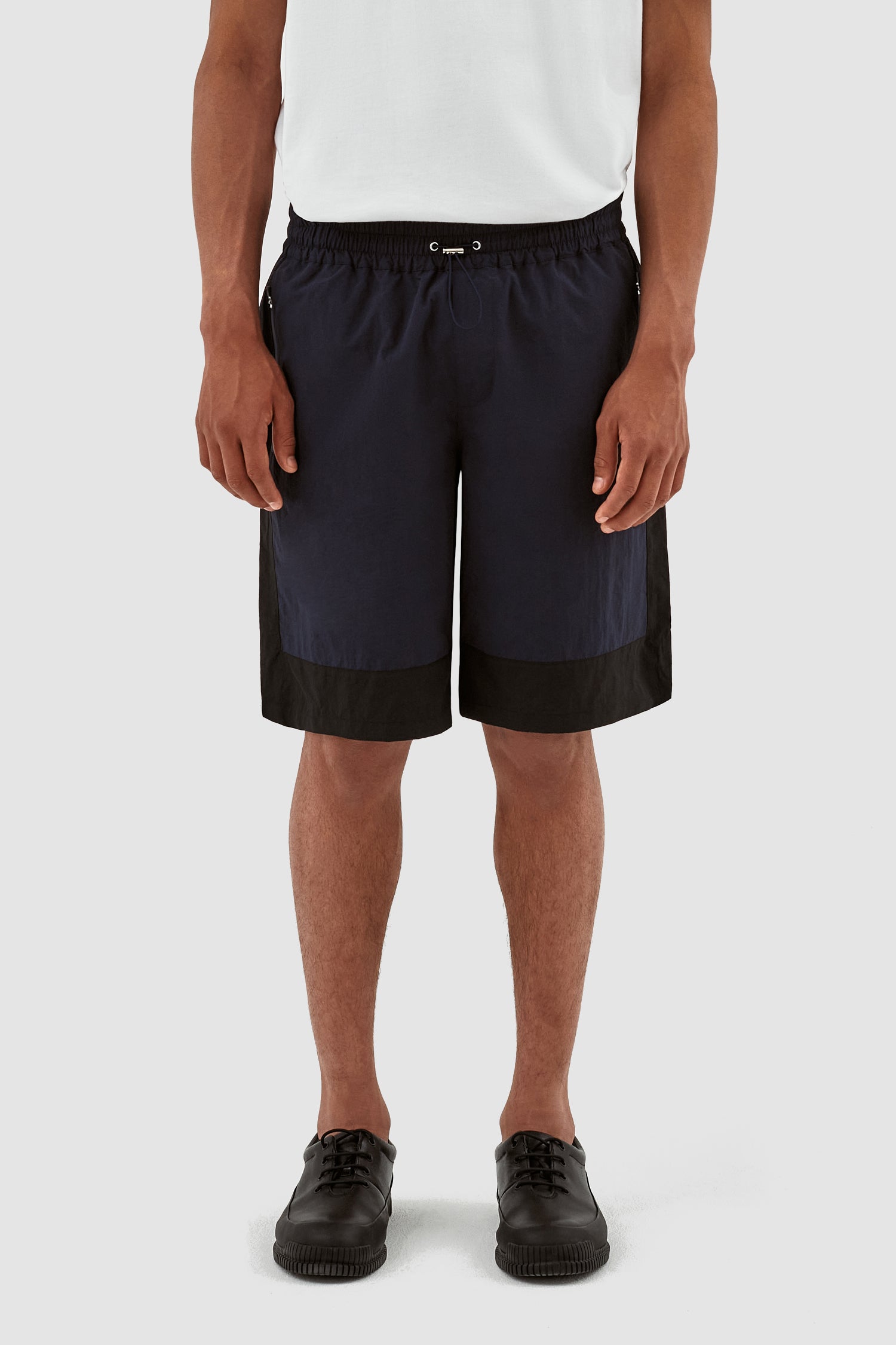 Steiner Contrast Shorts - Black/Navy
