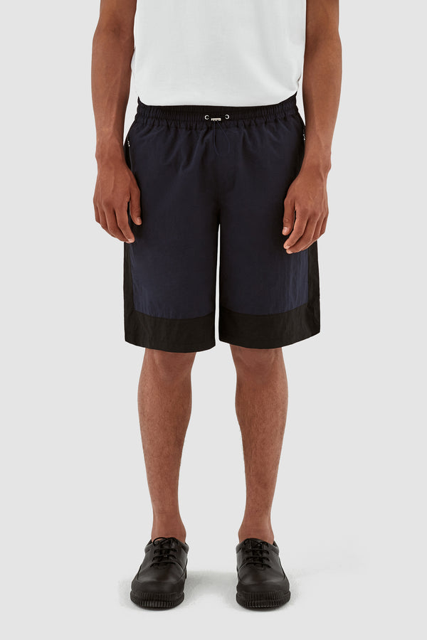 Steiner Contrast Shorts - Black/Navy