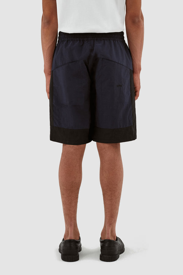 Steiner Contrast Shorts - Black/Navy
