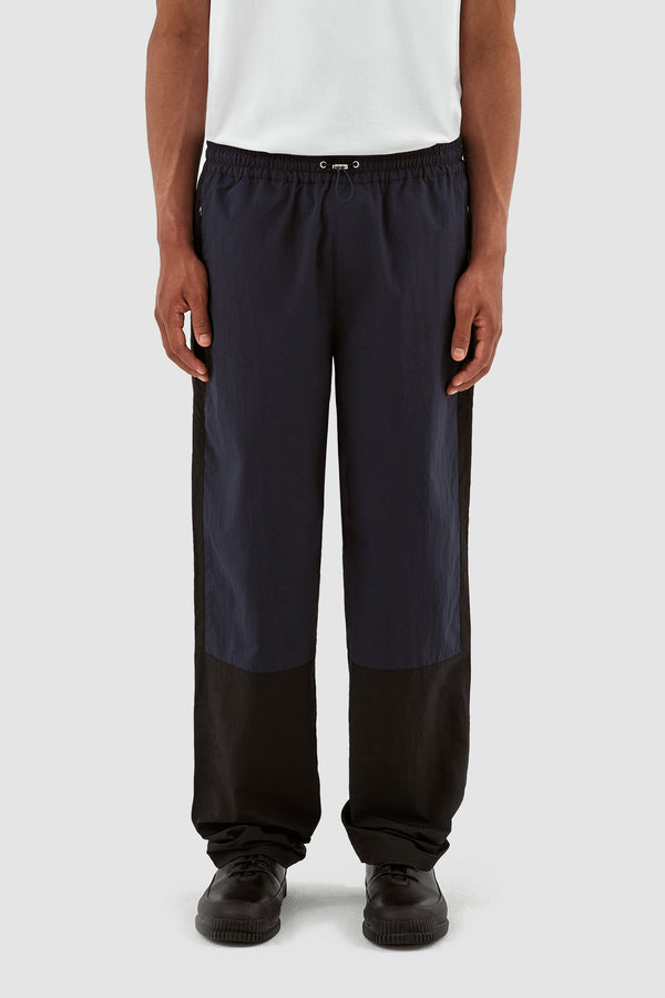 Jeremy Contrast Pants - Black/Navy