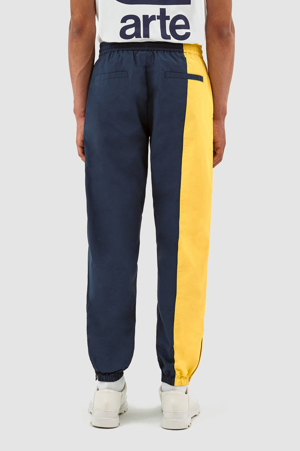 Jordan Side Pants - Navy/Yellow