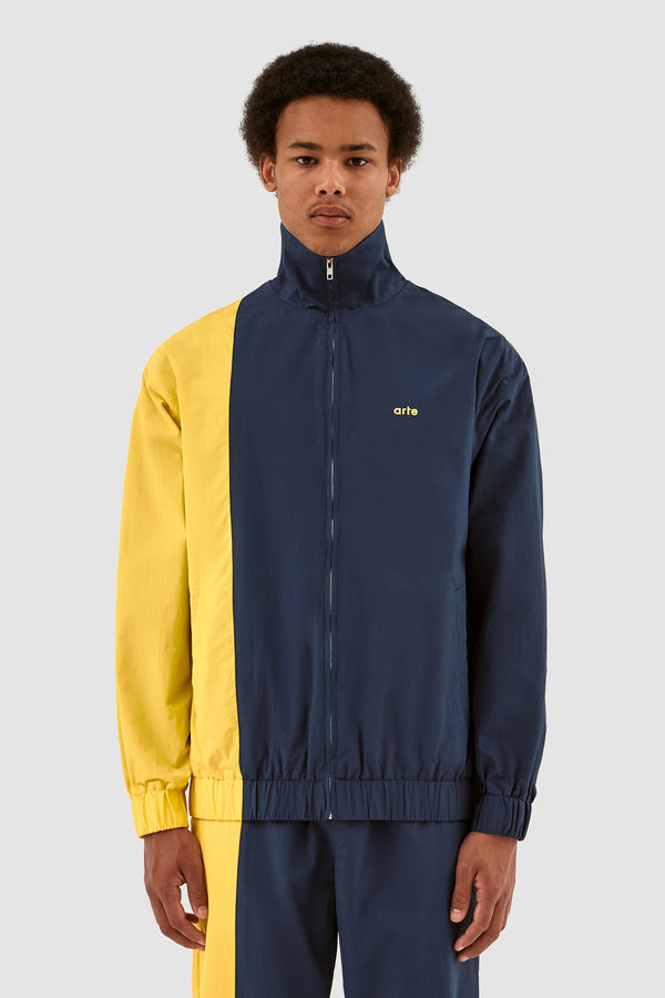 Jordan Side Jacket - Navy/Yellow