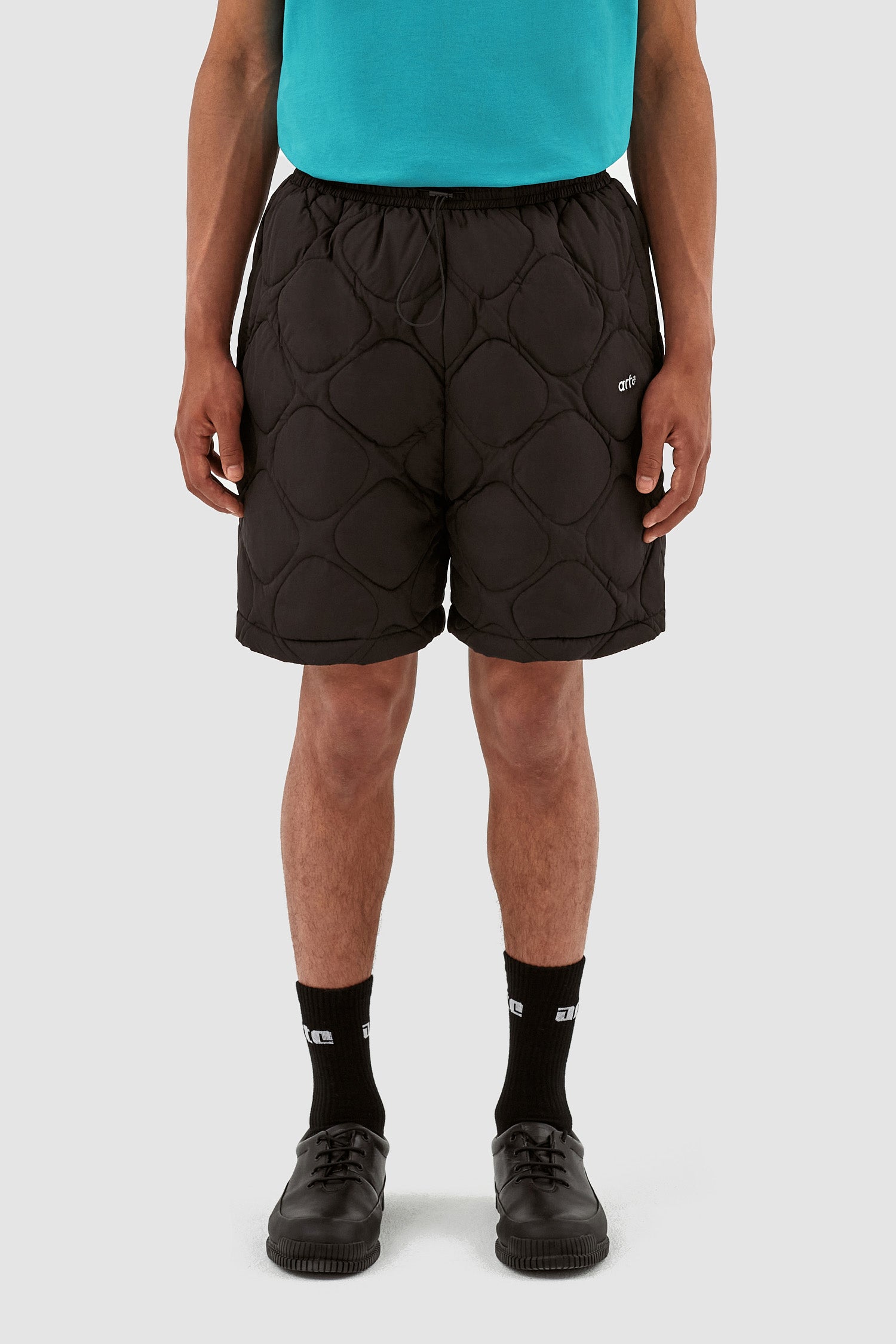 Steiner Quilted Shorts - Black