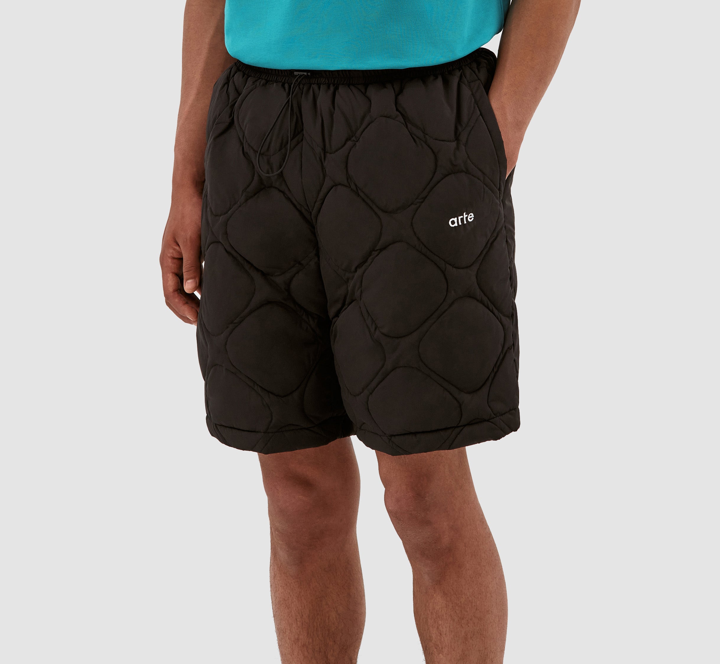 Steiner Quilted Shorts - Black