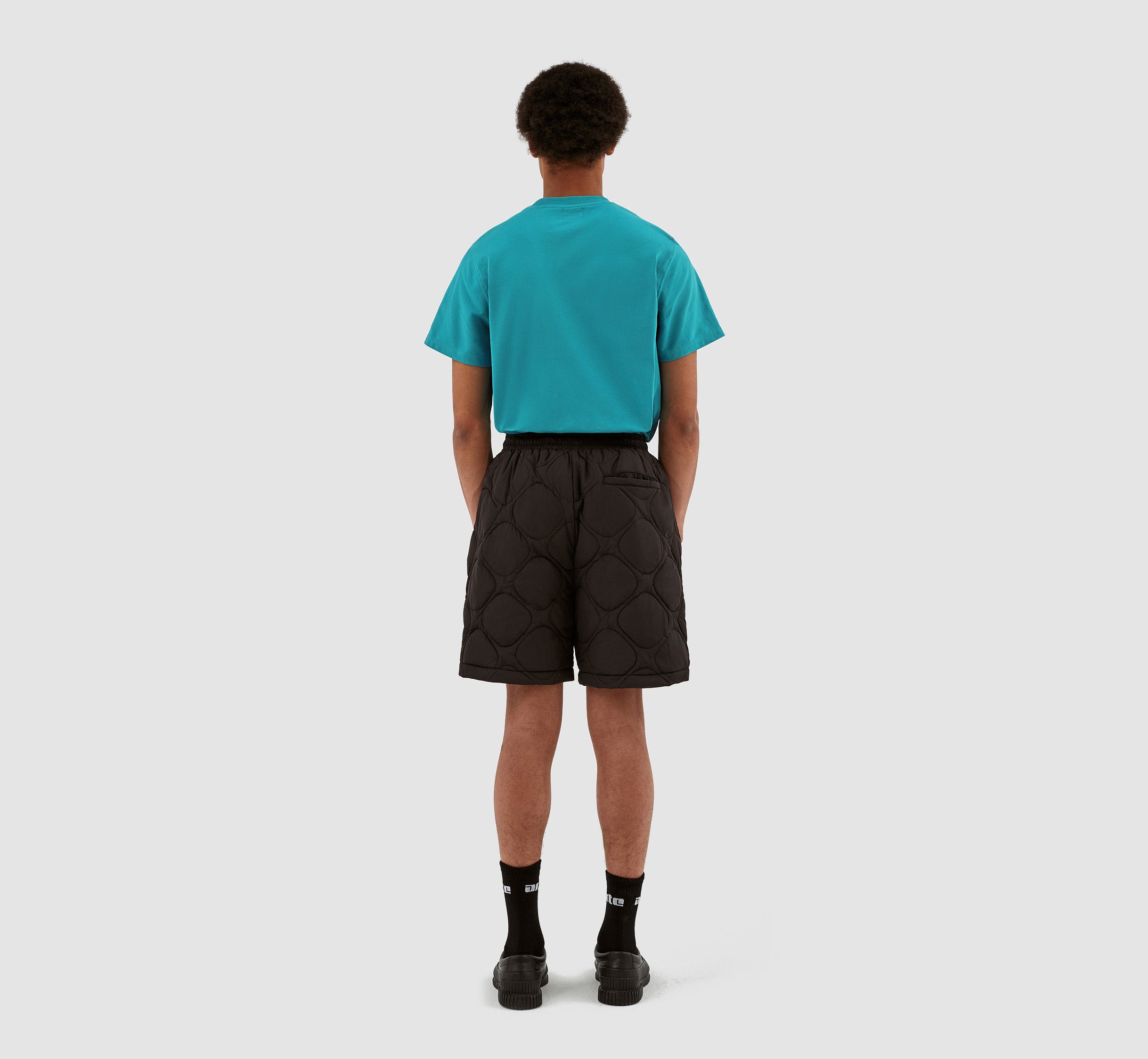 Steiner Quilted Shorts - Black