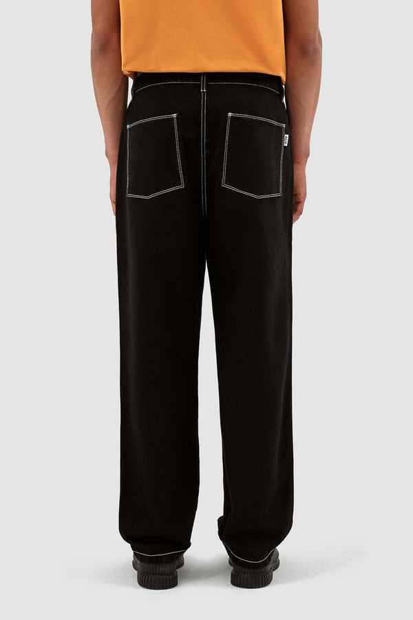 Poelizig Workwear Pants - Black Denim