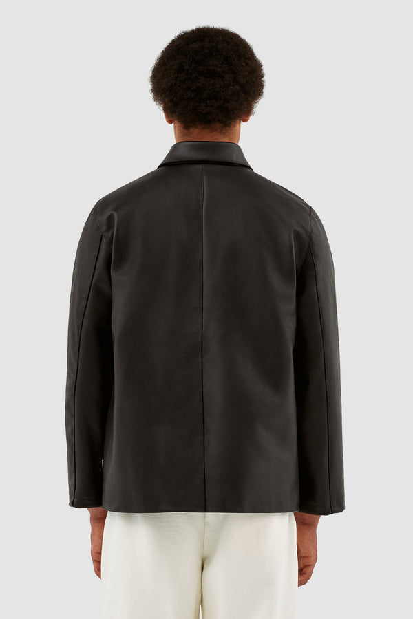 John Leather Jacket - Black