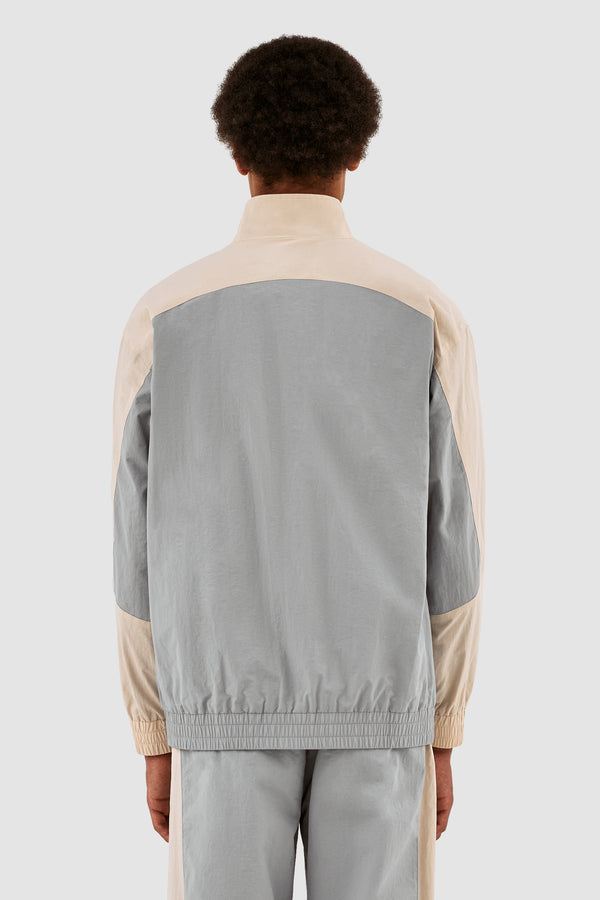 Jordan Colorblock Jacket - Cream/Grey