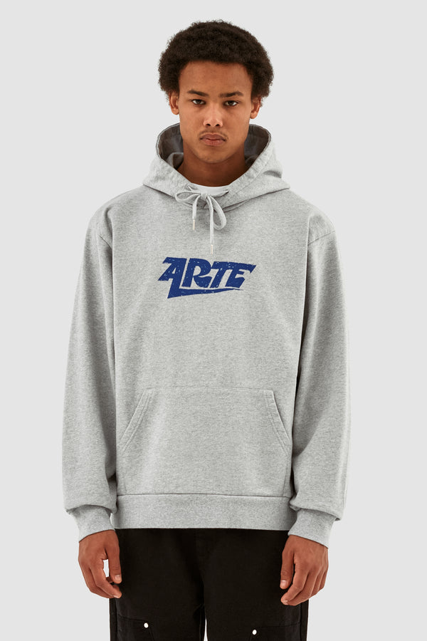 Harris Logo Hoodie - Grey
