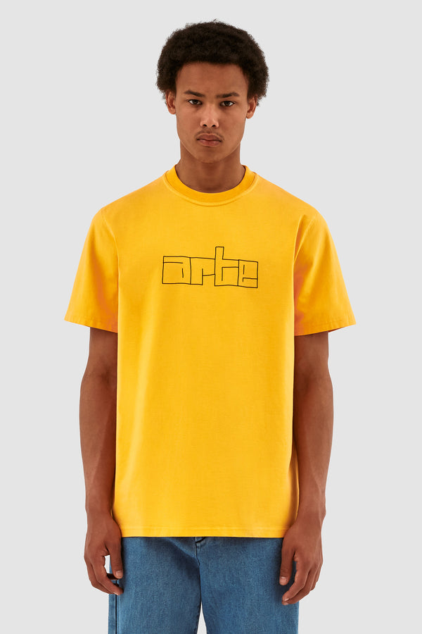Turner Block Logo T-shirt - Yellow