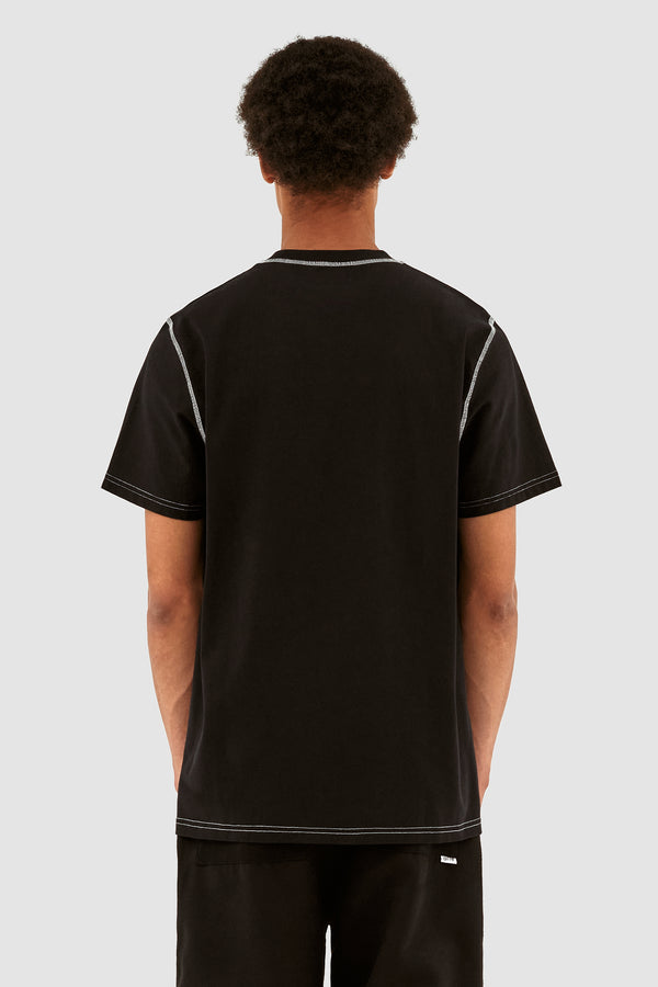 Turner Contrast T-shirt - Black