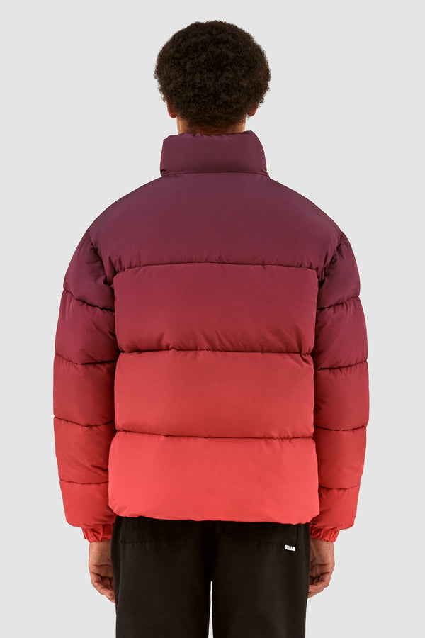 Joey Degrade Puffer Jacket - Red