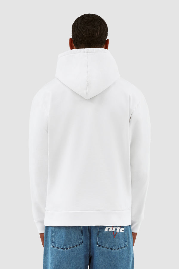Harris Tool Hoodie - White