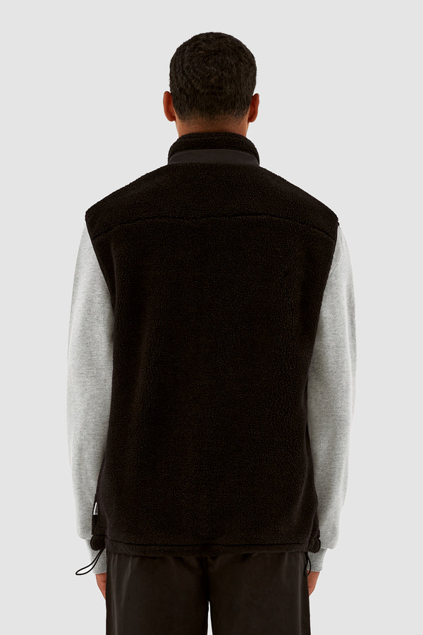 Vince Sherpa Vest - Black