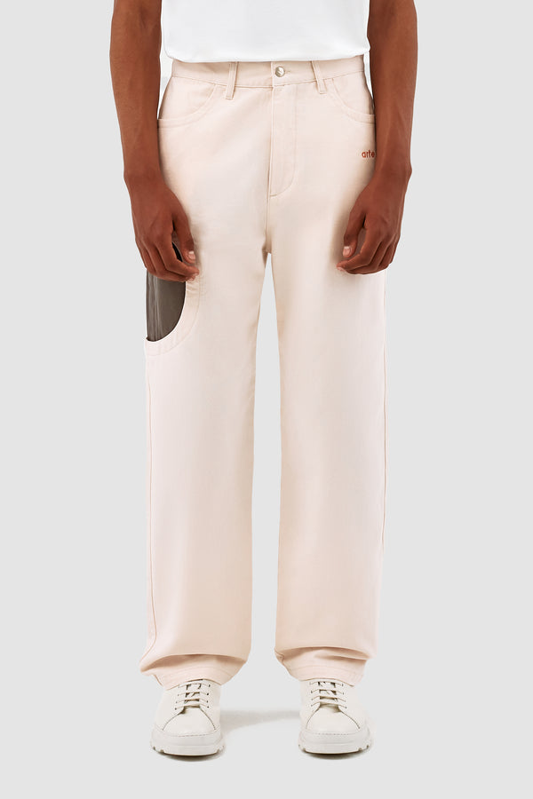 Jones Trabal Pants - Cream/Grey
