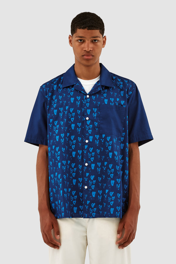 Scottie Hearts - Blue/Navy
