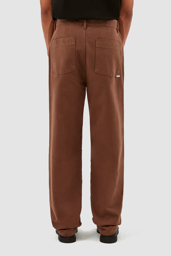 Porter Cotton Velvet Pants - Brown