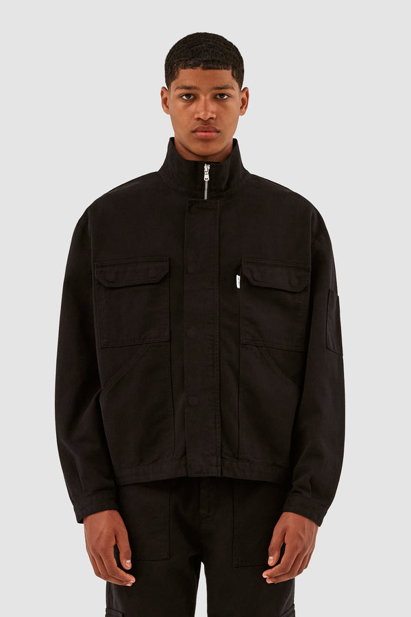 Johnson Pocket Jacket - Black