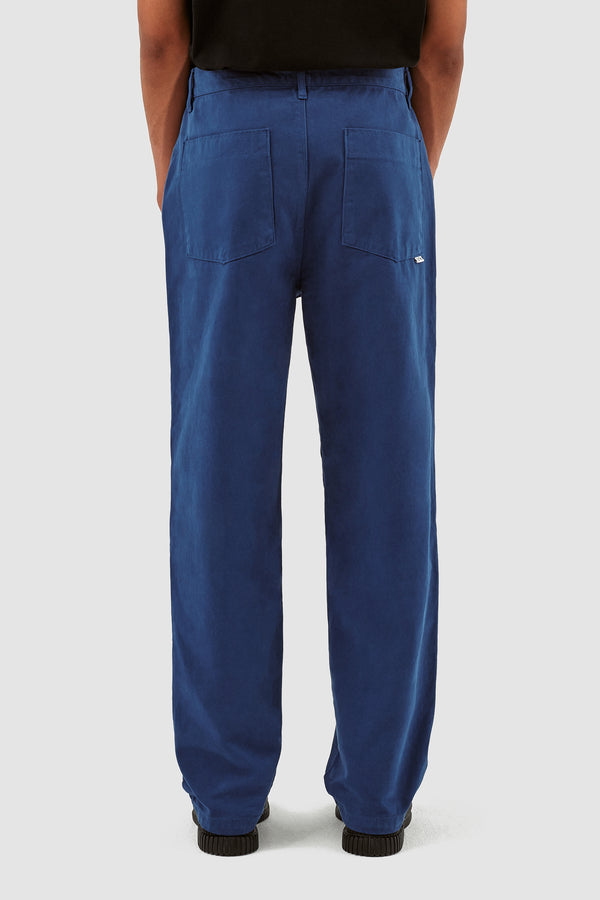 Porter Cotton Velvet Pants - Blue