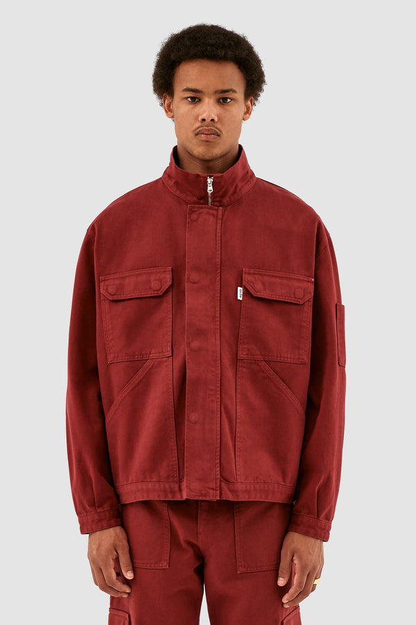 Johnson Pocket Jacket - Bordeaux