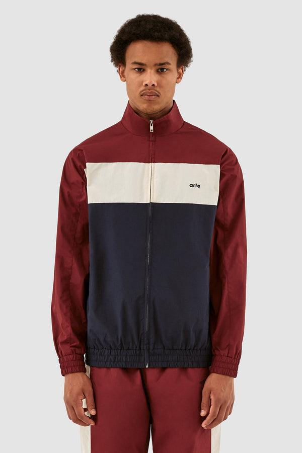 Jordan Colorblock Jacket - Navy/Bordeaux