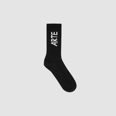 Paly Logo Vertical Sock - Black