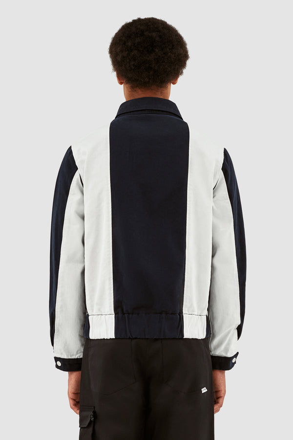 Jeffrey Stripe - Navy/White