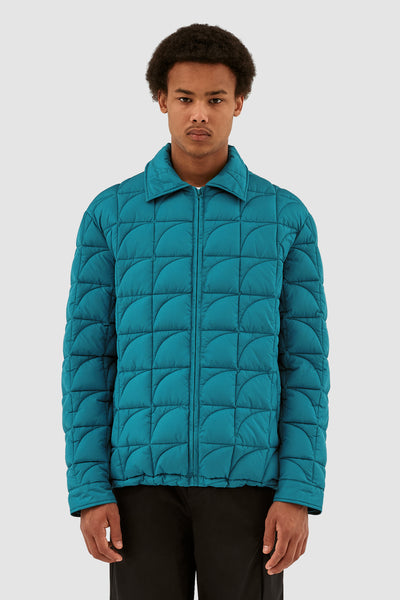 Veste matelassée Jules - Bleu lac