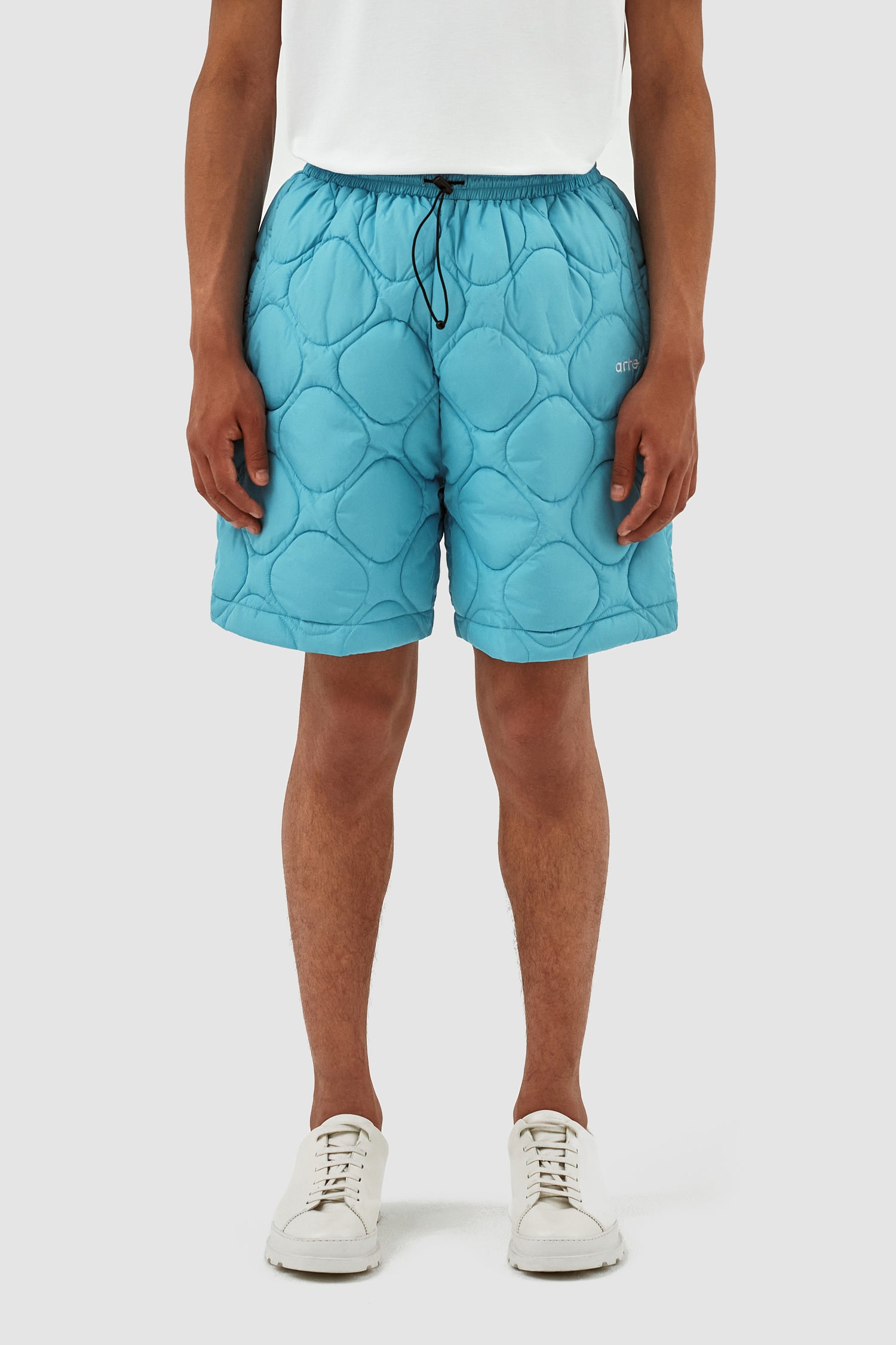 Steiner Quilted Shorts - Light Blue