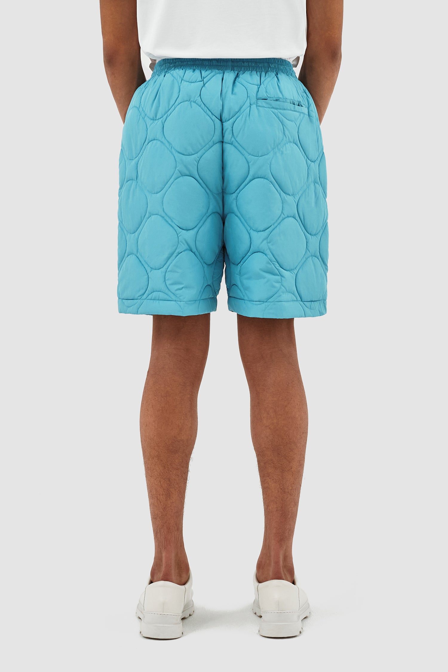 Steiner Quilted Shorts - Light Blue