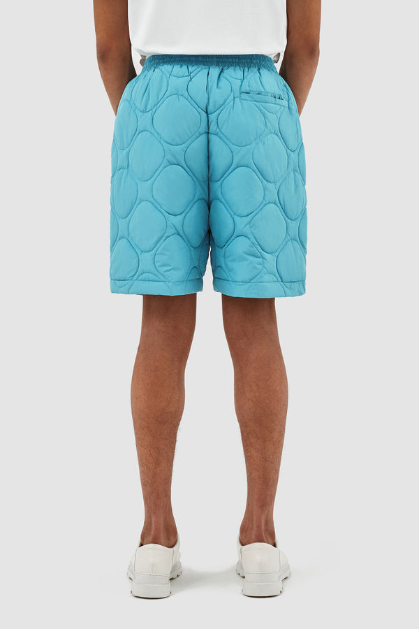 Steiner Quilted Shorts - Light Blue