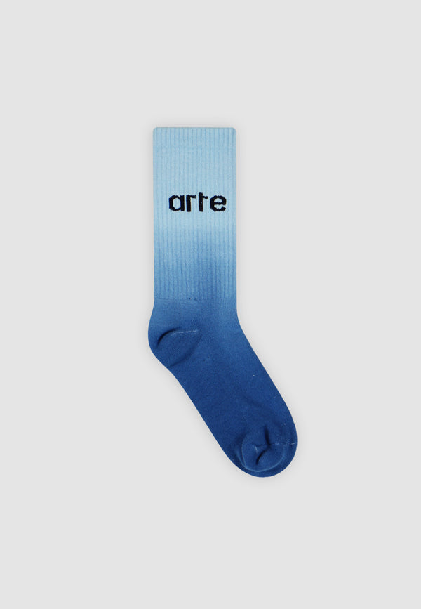 Paly Fade Socks - Blue
