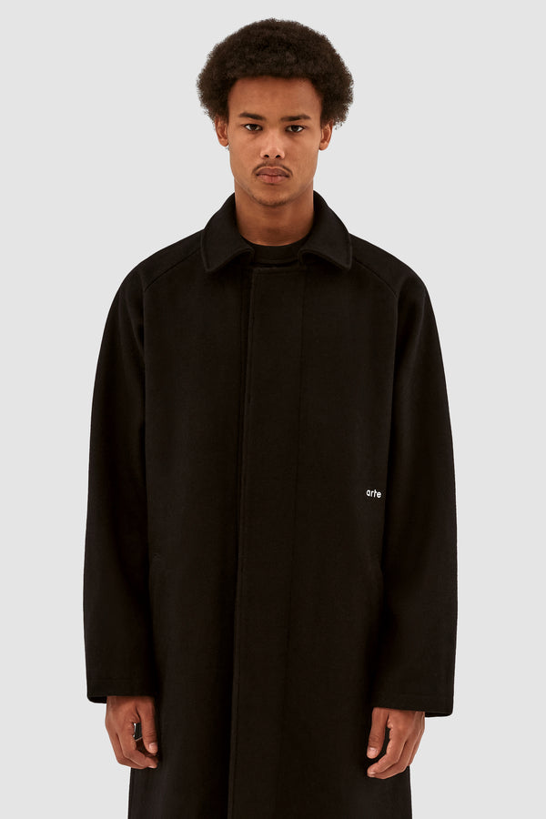 Jesse Wool Coat - Black