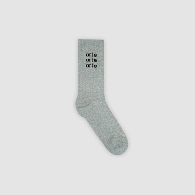 Paly Triple Logo Socks - Grey