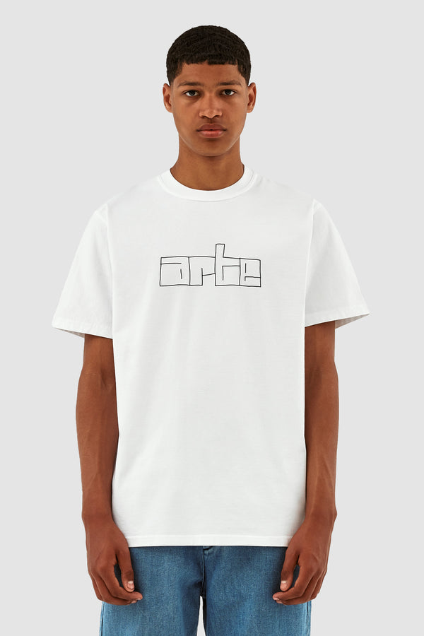 Turner Block Logo T-shirt - White