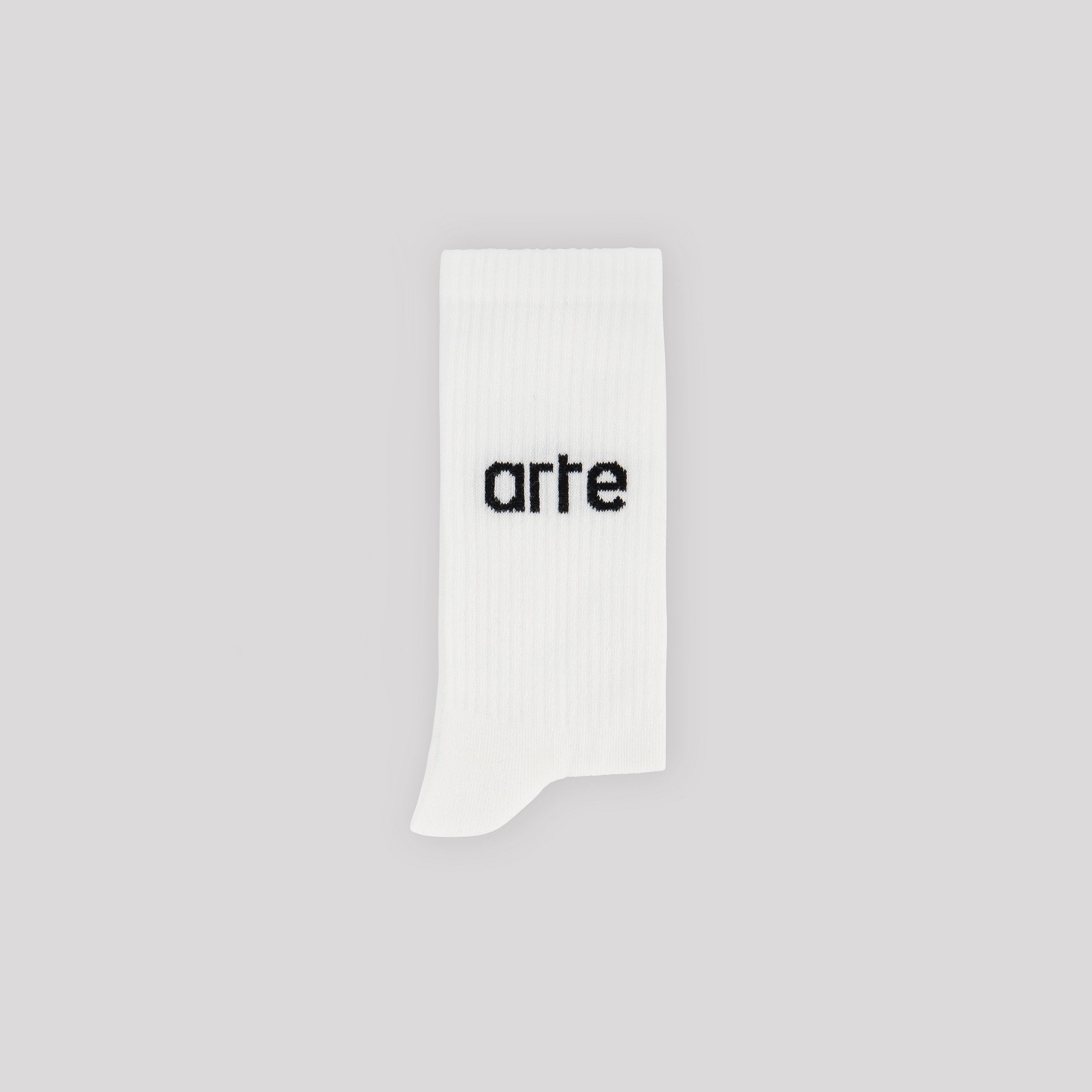 Chaussettes avec logo - Blanc - Arte Antwerp
