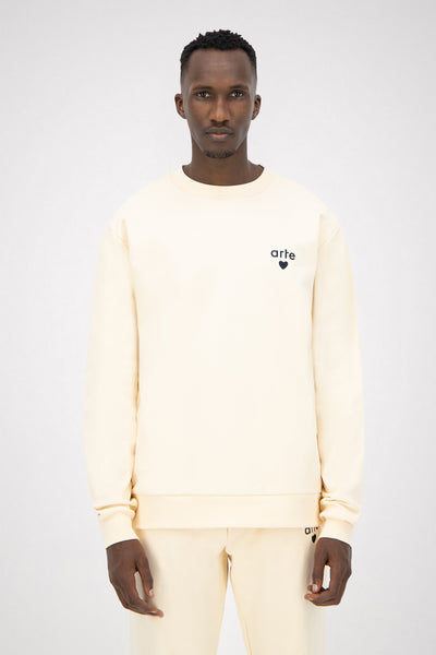Colson Heart Sweater - Creme