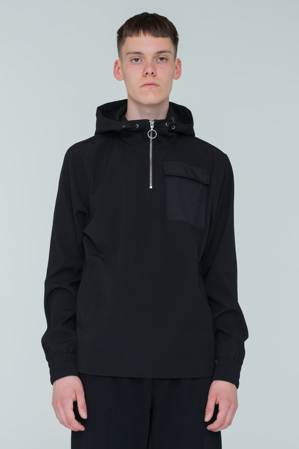 Jacob Popover Jacket Black - Arte Antwerp