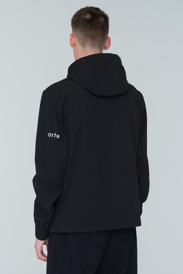 Jacob Popover Jacket Black - Arte Antwerp
