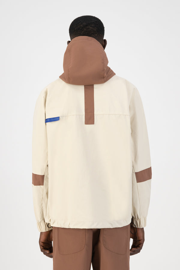 Jamin Jacket - Cream/Brown/Beige