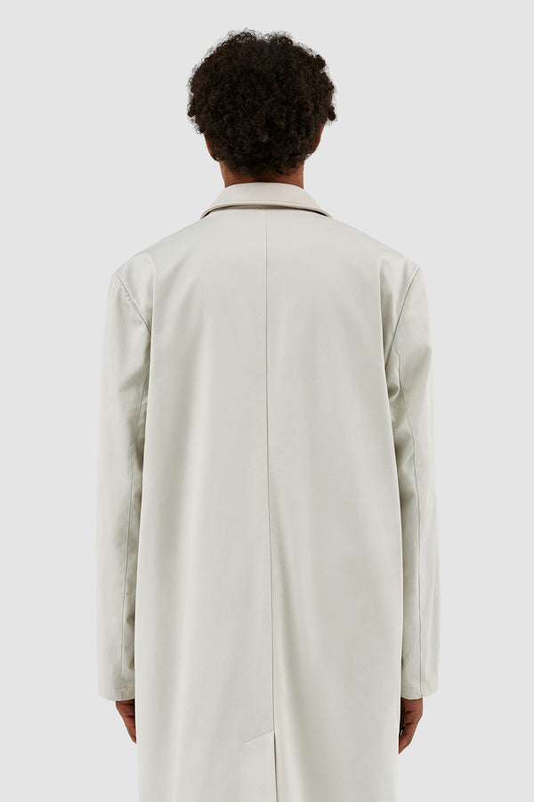 Joe Collar Coat - Cream