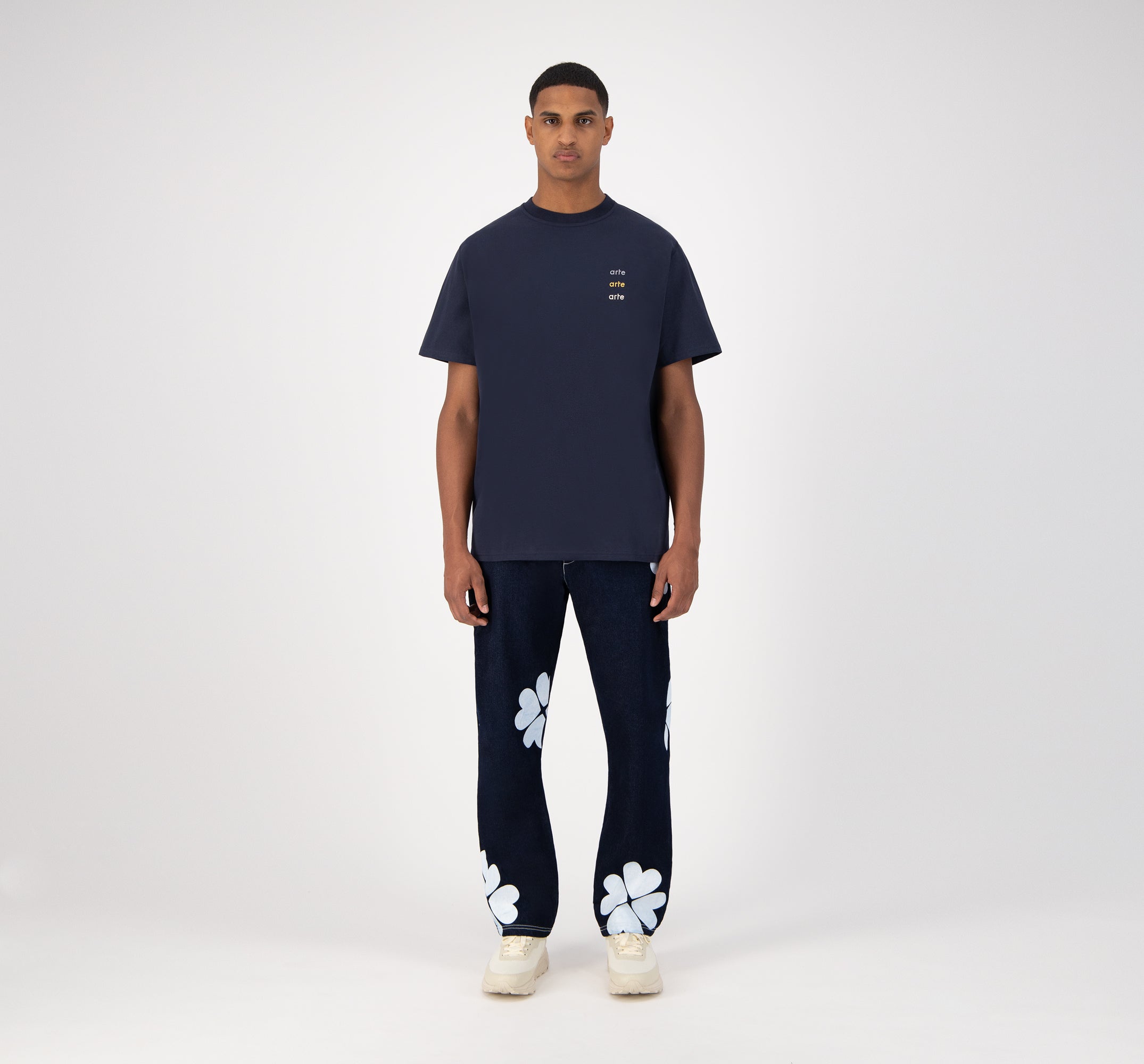 T-shirt Tomi Multi Logo - Marine