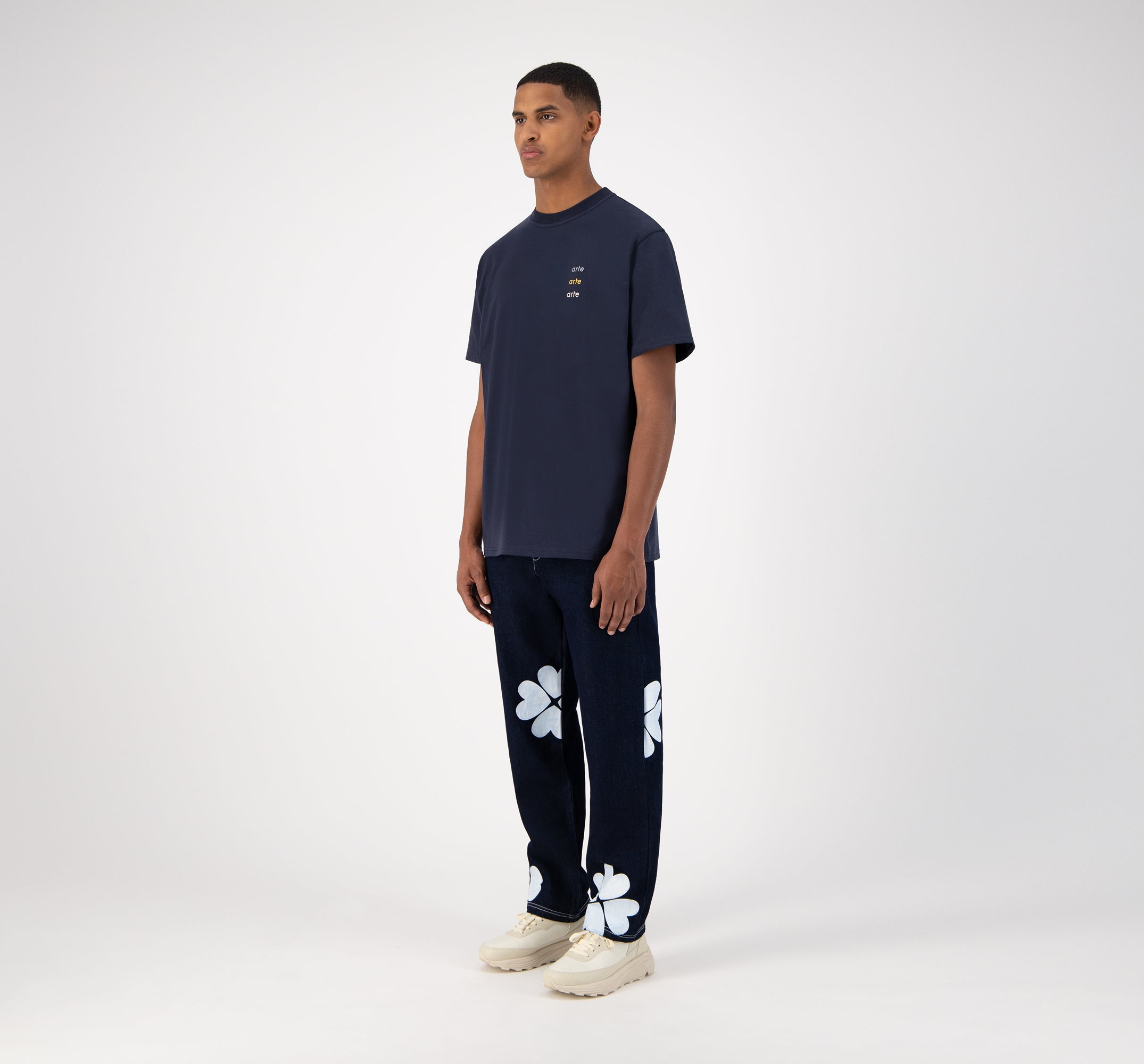 T-shirt Tomi Multi Logo - Marine
