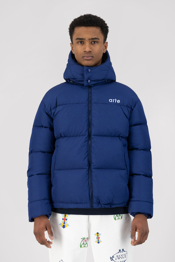Joey Puffer Jacket - Navy