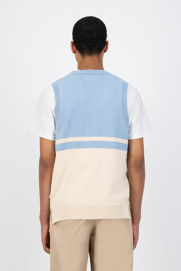 Karl Meio Knit - Skylight/Cream