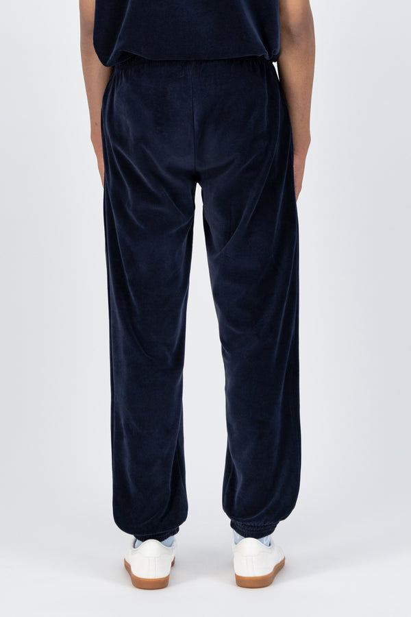Chasen Velvet Pants - Navy