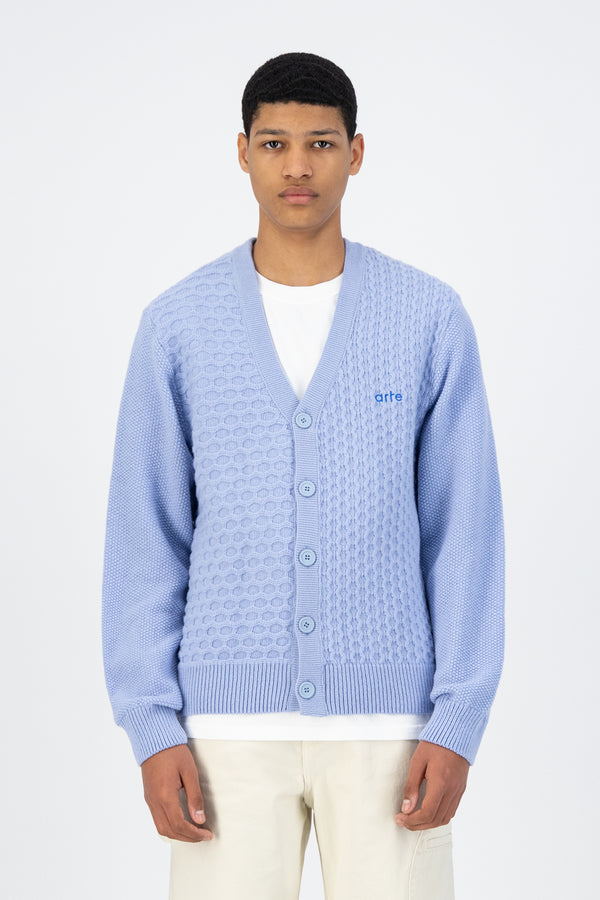 Klara Knit Cardigan - Skylight