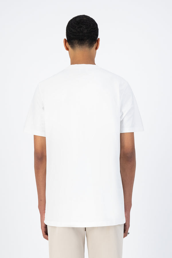 Tzara Line Logo T-shirt - White